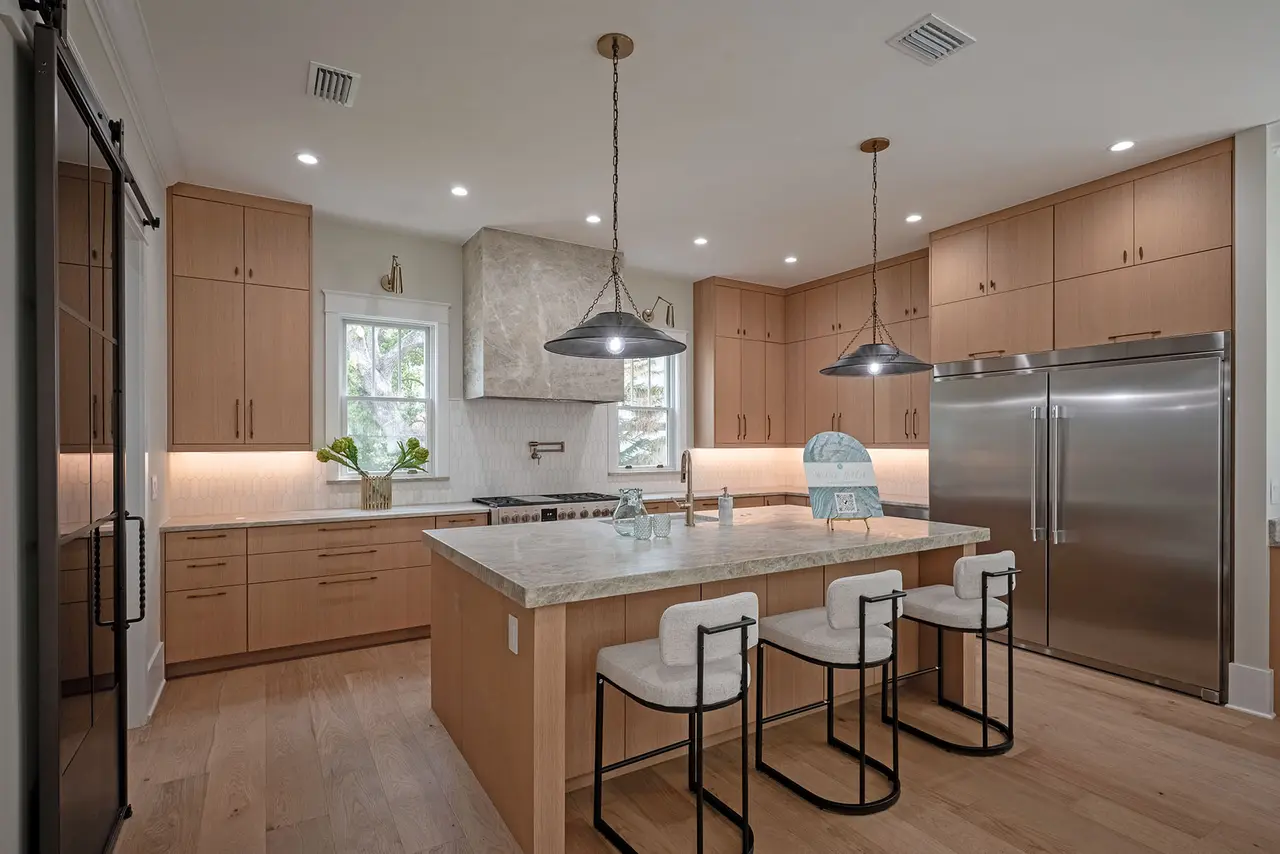 Island and cabinetry